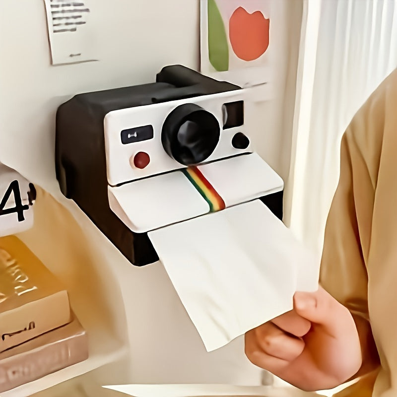 Vintage Polaroid Toilet Paper Holder