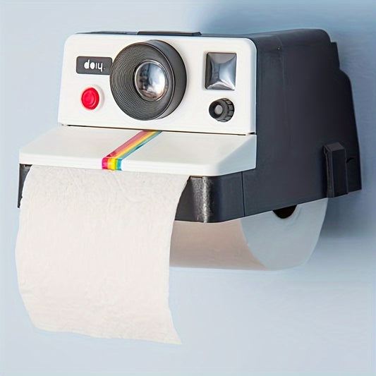 Vintage Polaroid Toilet Paper Holder
